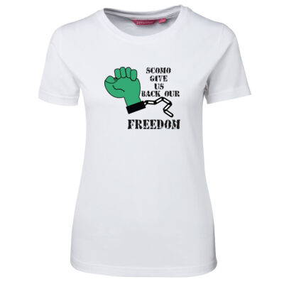 Scomo give us back our freedom - female Thumbnail